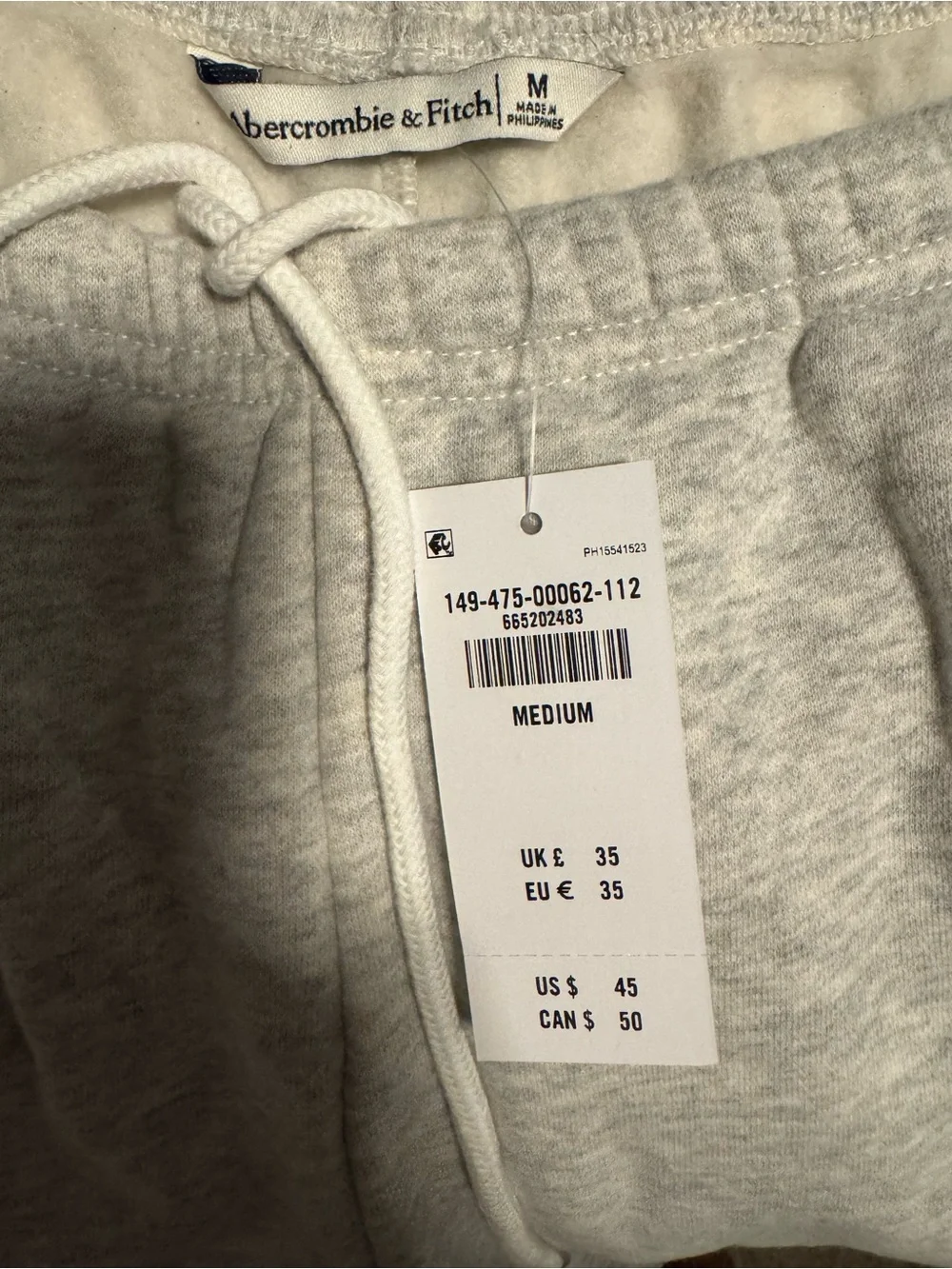 NWT Abercrombie & Fitch High Rise Sunday Mini Short
